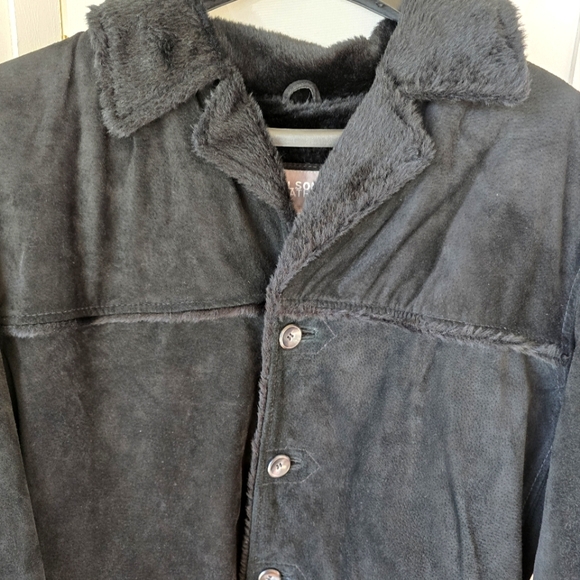 MEN'S WILSONS LEATHER/SUEDE JACKET - Picture 2 of 10